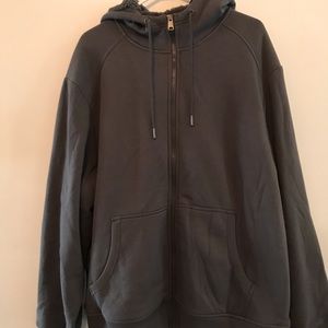 George zip up hoodie with fleece body lining